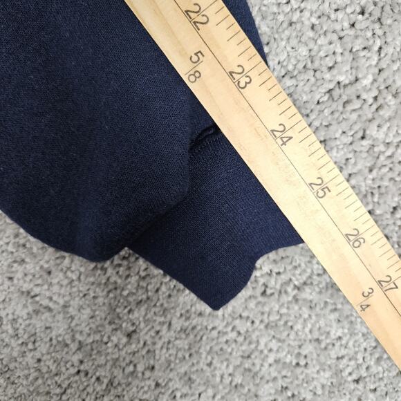 Vtg Notre Dame Hoodie Mens Medium Blue Gray Football Y2K College University - Picture 8 of 9